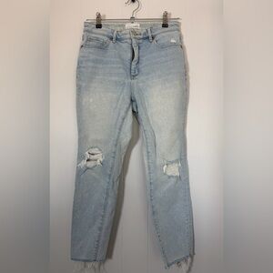 Lucky Brand Light Wash Ripped Skinny Jeans